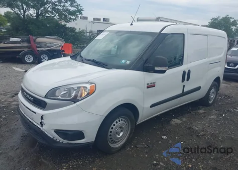 2022 Ram Promaster City Cargo Van из США, поврежденный, VIN ZFBHRFAB1N6W78386